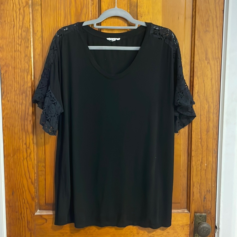 Mittoshop jersey slip scoop neck knit top